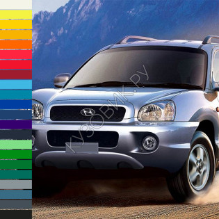 Бампер передний в цвет кузова Hyundai Santa Fe 1 Тагаз (2000-2013)