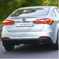 Бампер задний в цвет кузова Kia Cerato 3 (2013-2016)