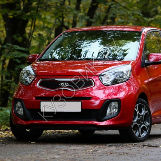 Бампер передний в цвет кузова Kia Picanto 2 (2015-) рестайлинг