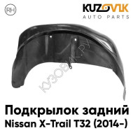Подкрылок задний правый Nissan X-Trail T32 (2014-) KUZOVIK