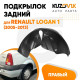 Подкрылок задний правый Renault Logan 1 (2005-2013) на всю арку KUZOVIK