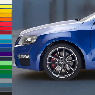 Крыло переднее левое в цвет кузова Skoda Octavia A7 (2013-2017) дорестайлинг